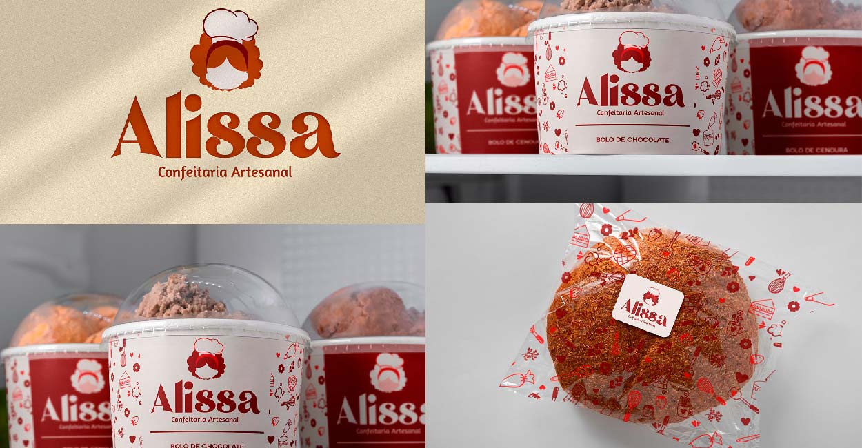 طراحی لوگو آموزشگاه آشپزی و کیک پزی