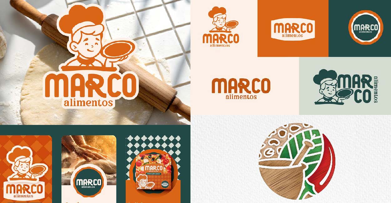 طراحی لوگو برای آموزش آشپزی