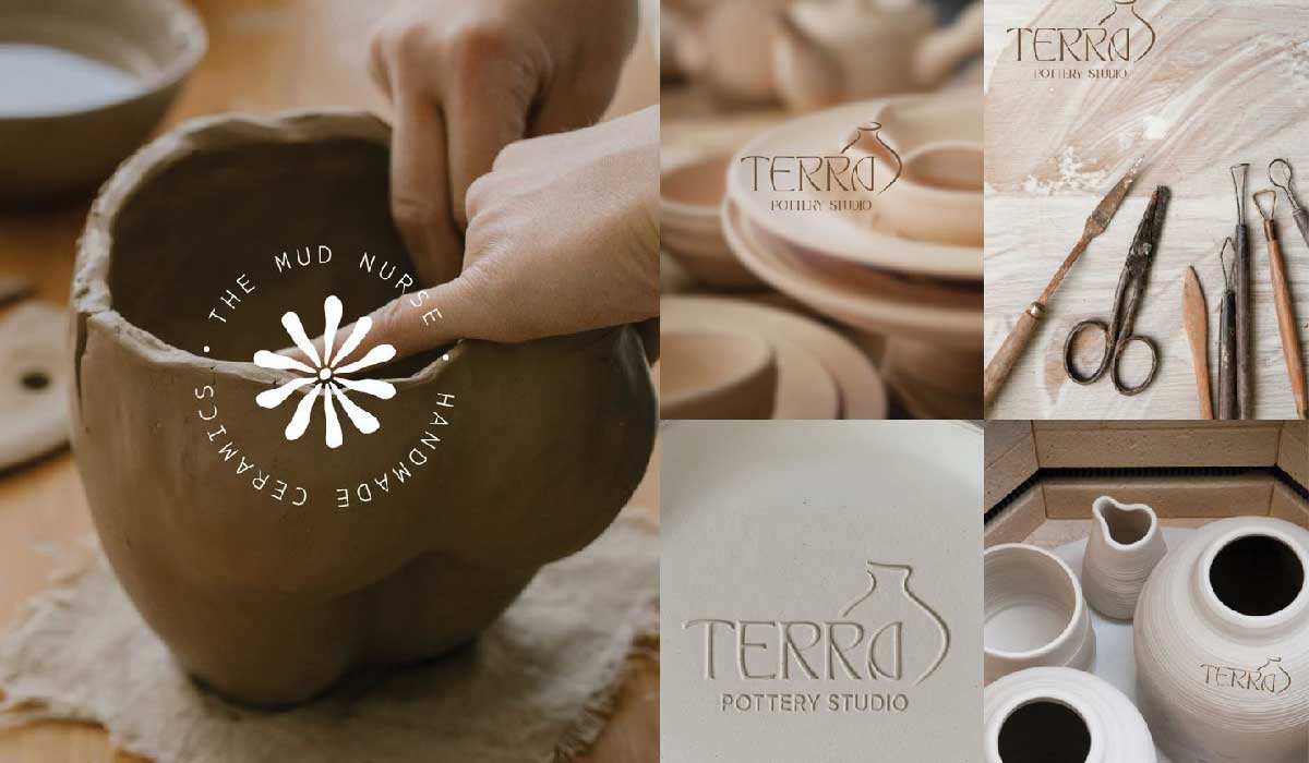 لوگوی مناسب برای کارگاه سفالگری