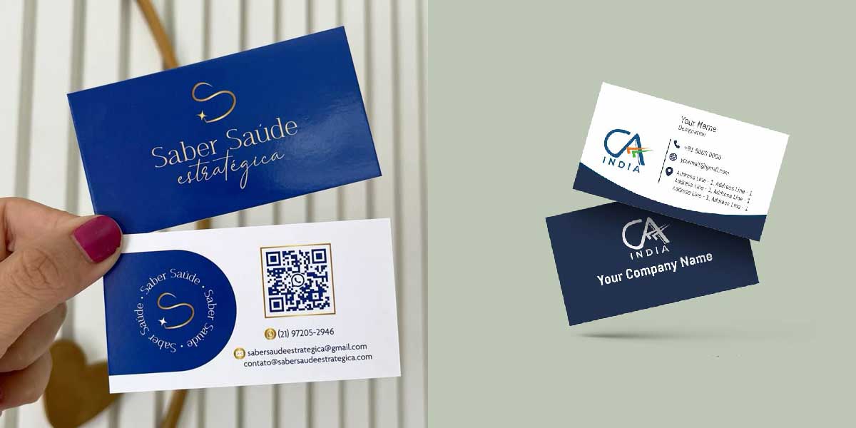 نمونه کارت ویزیت مینیمال دفتر حسابداری