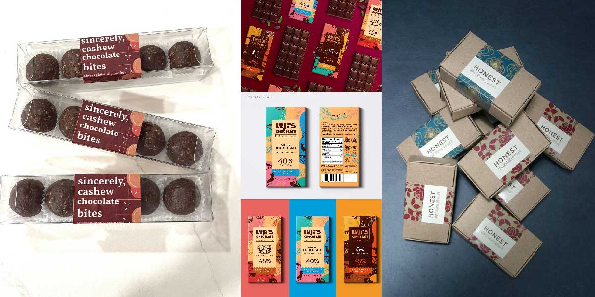 چاپ برچسب شکلات