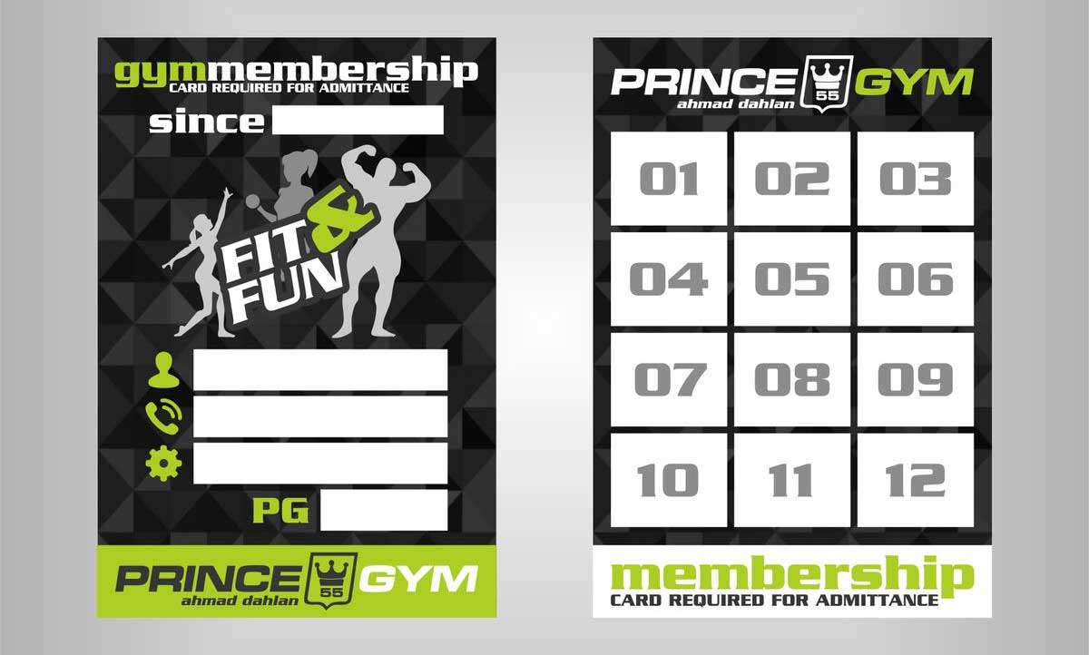 طراحی کارت عضویت باشگاه