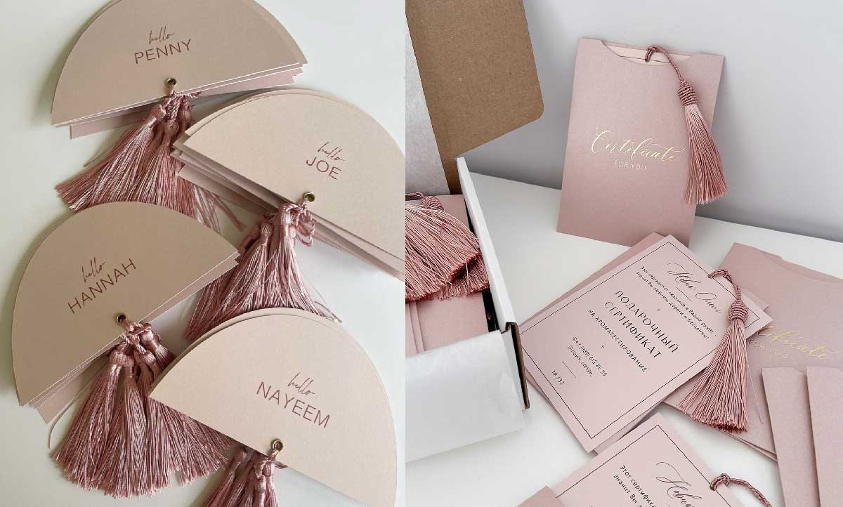 چاپ کارت تشکر اختصاصی