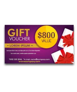 کارت تخفیف کاغذ گلاسه
