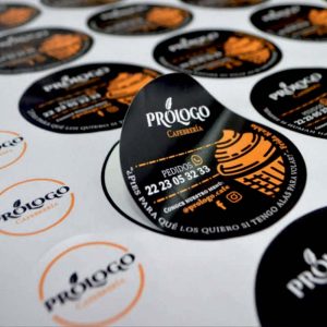 لیبل دایره ای