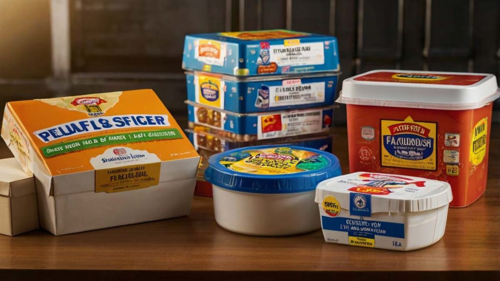 برچسب برای بسته بندی مواد غذایی