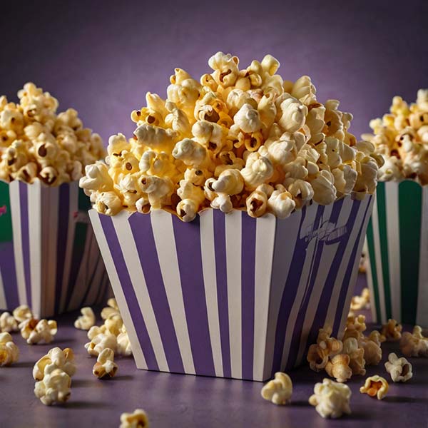 چاپ جعبه پاپ کرن