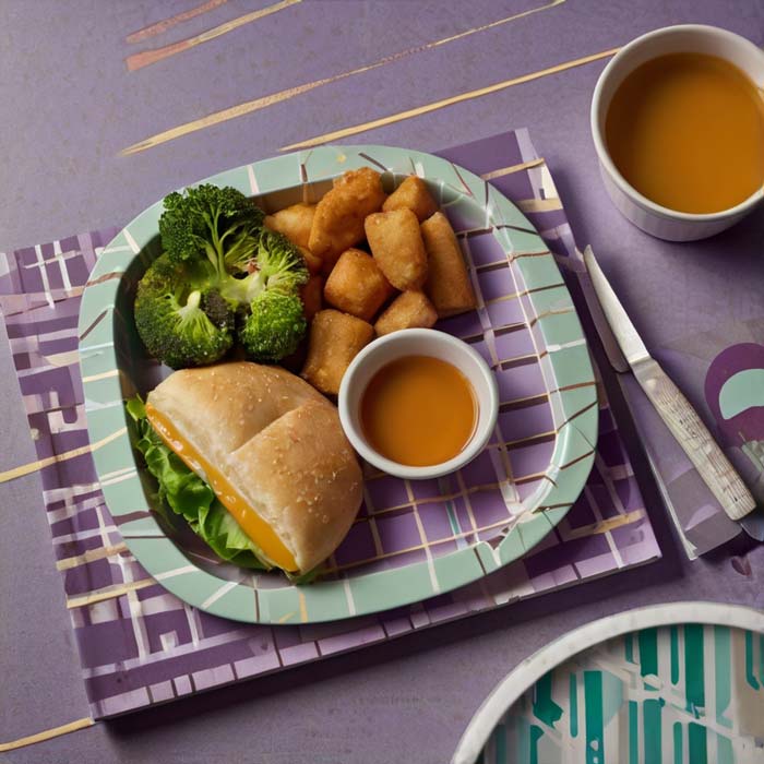 چاپ زیر بشقابی و سینی